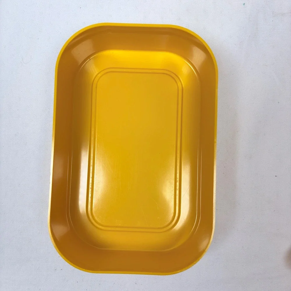 Terraillon Export 4000 Kitchen Scale Vintage Yellow Amber MCM Made in France